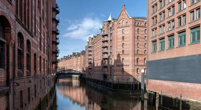 Hamburg Speicherstadt warehouses and canals