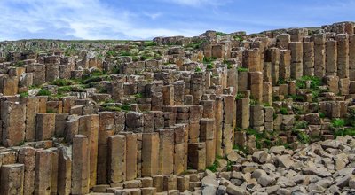 Giant's Causeway basalt columns