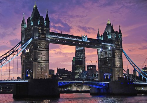 Tower Bridge at sunset