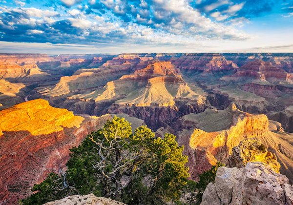 Grand Canyon sunset view