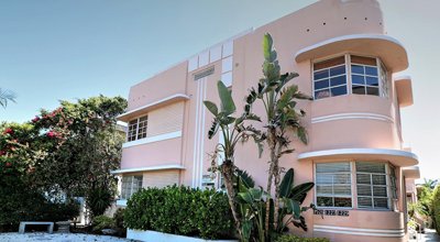 Miami Art Deco and beach